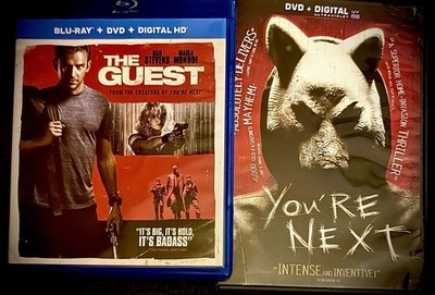 Adam Wingard Collection   You re Next DVD  (2011) The Guest Blu-ray (2014)