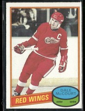 1980-81 O-Pee-Chee Dale McCourt #245 Detroit Red Wings