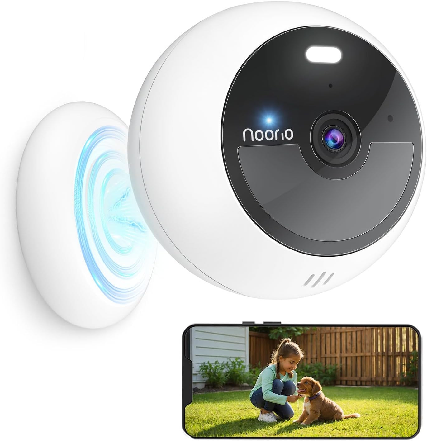 Noorio B200 Telecamera Batteria WiFi: Sorveglianza Casa Senza Pensieri