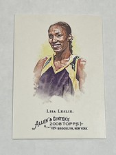 2008 Topps Allen & Ginter Baseball #247 - Lisa Leslie - Los Angeles Sparks
