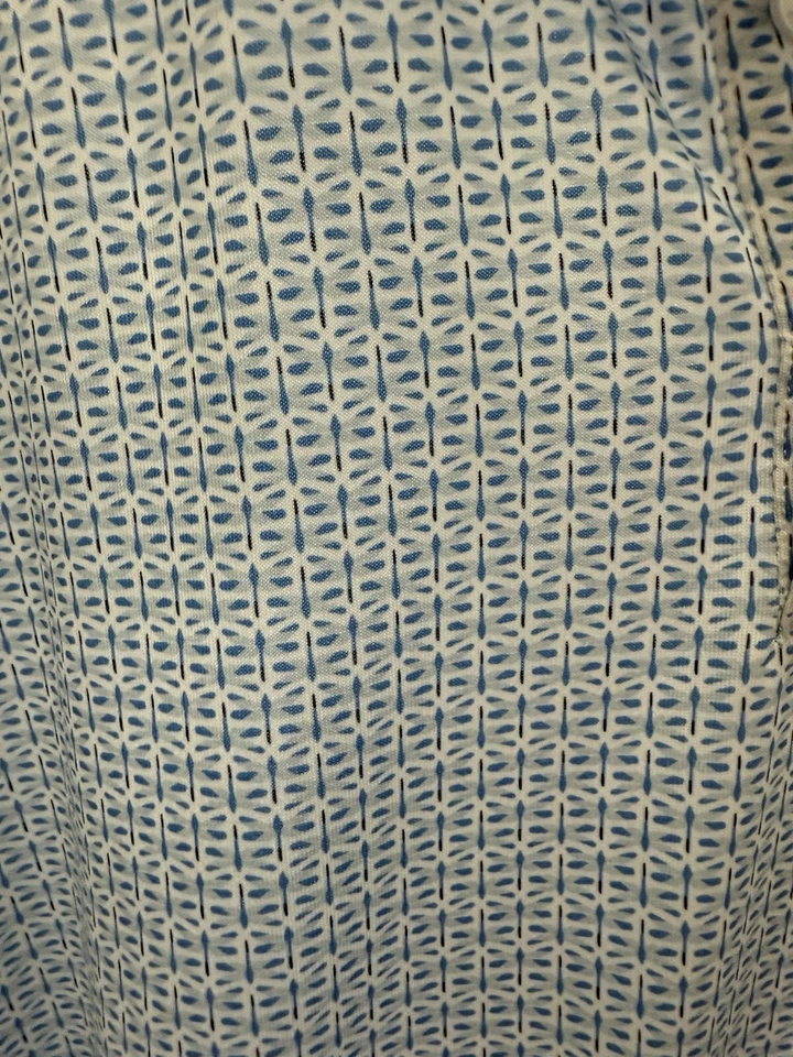 Ben Hogan Performance Blue/ White Athletic Polo Shirt Men's Size MEDIUM - Image 3 of 4