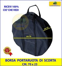 BORSA RUOTA DI SCORTA CUSTODIA PORTARUOTA SACCA PER RUOTE BAULE UNIVERSALE ZIP 