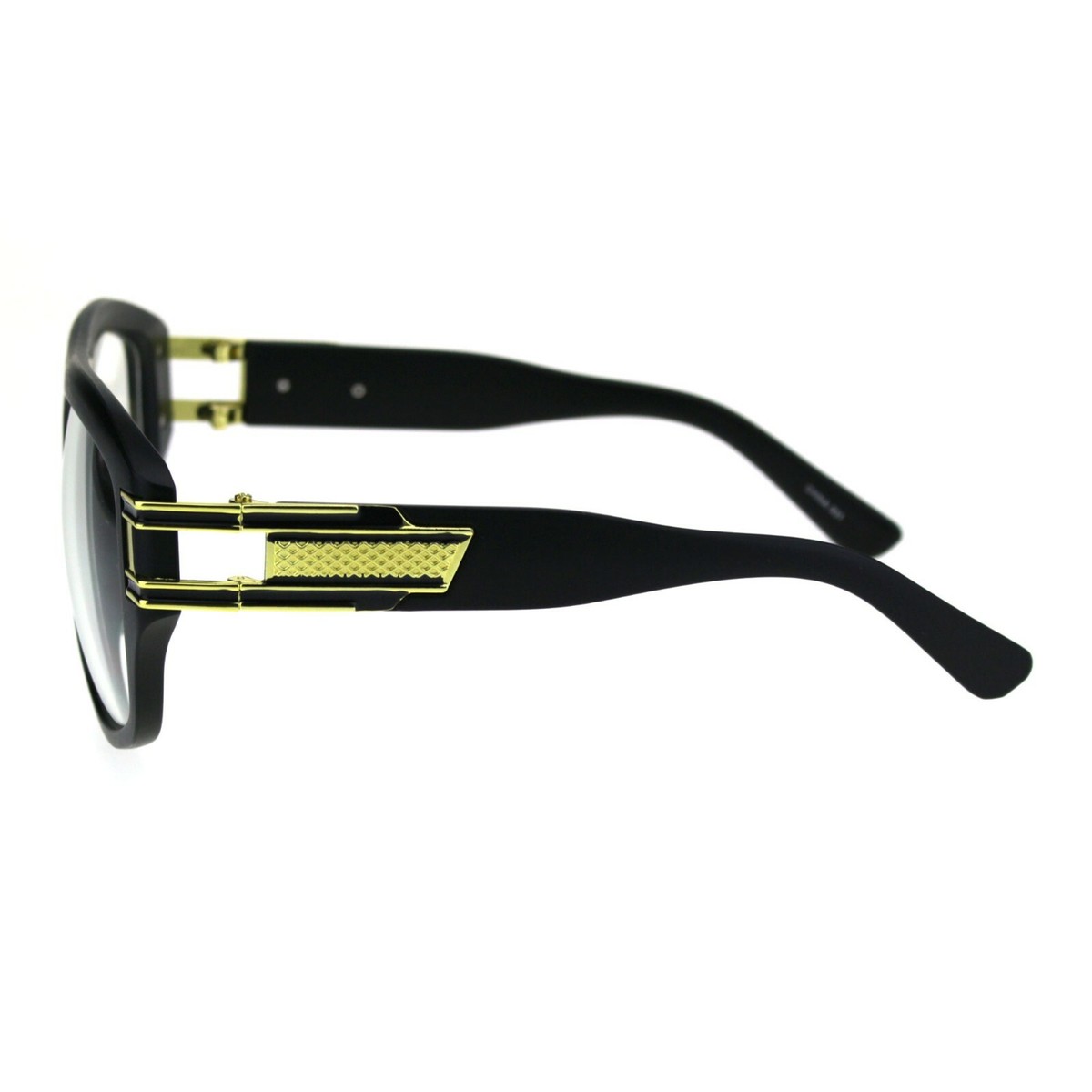 Old School Bad Rapper Baller Thick Plastic Clear Lens