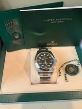 ROLEX Black Dial AIR KING 116900 STAINLESS STEEL 40MM SAPHIRE CRYSTAL C. 2022 2