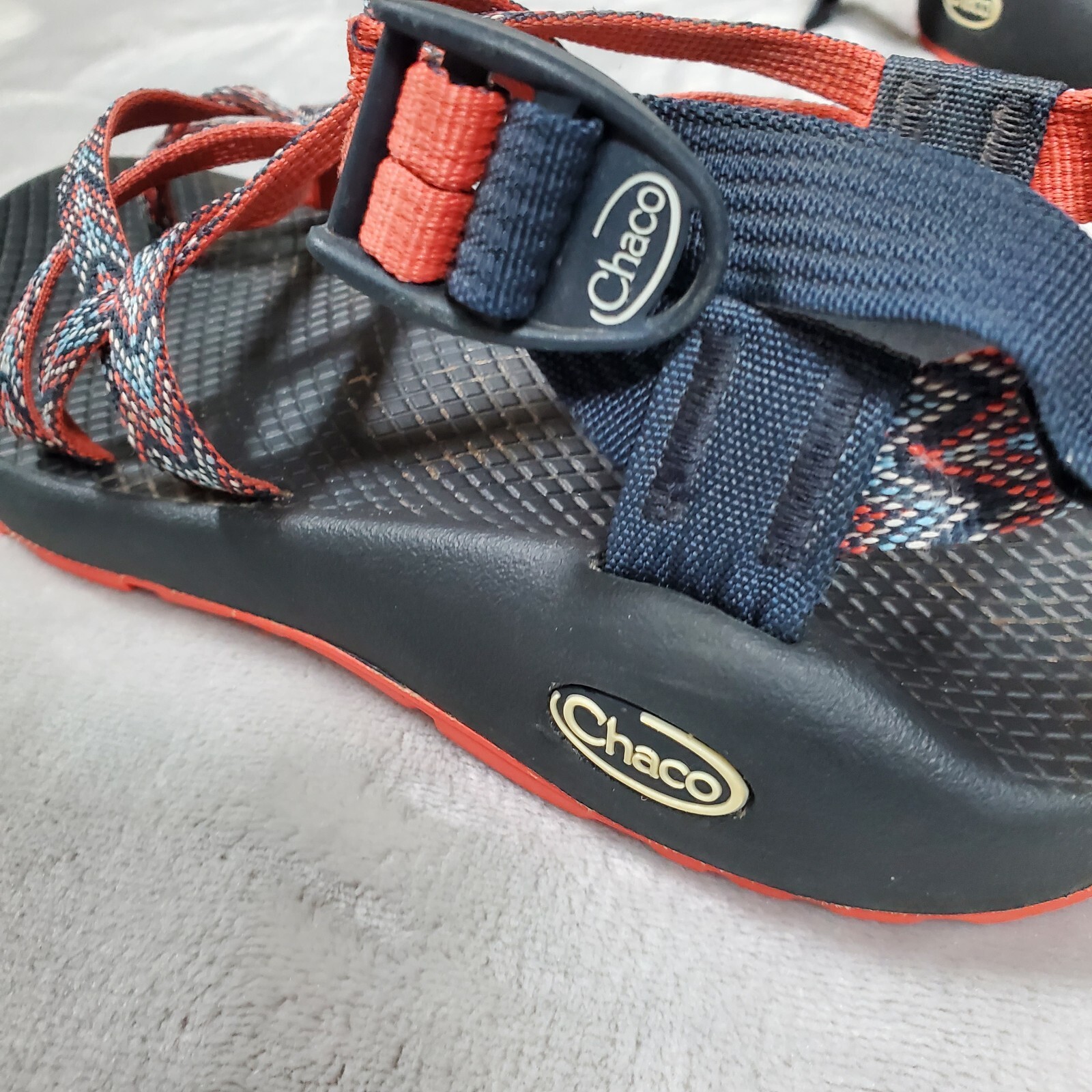 CHACO ZX/2 Classic Outdoors Hiking Sandal Women’s Sz 7 Motif Eclipse Blue Coral image 7