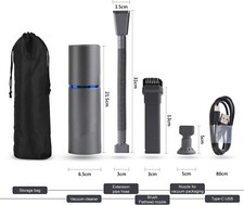 Handheld Cordless Vacuum Cleaner/Blower Draw Dust from Laptops Keyboards Vehicle