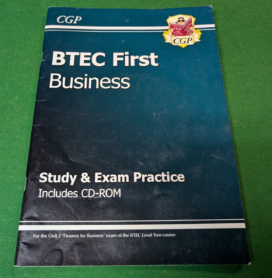 BTEC First in Business - Study & Exam Practice with CD-ROM by CGP Books...