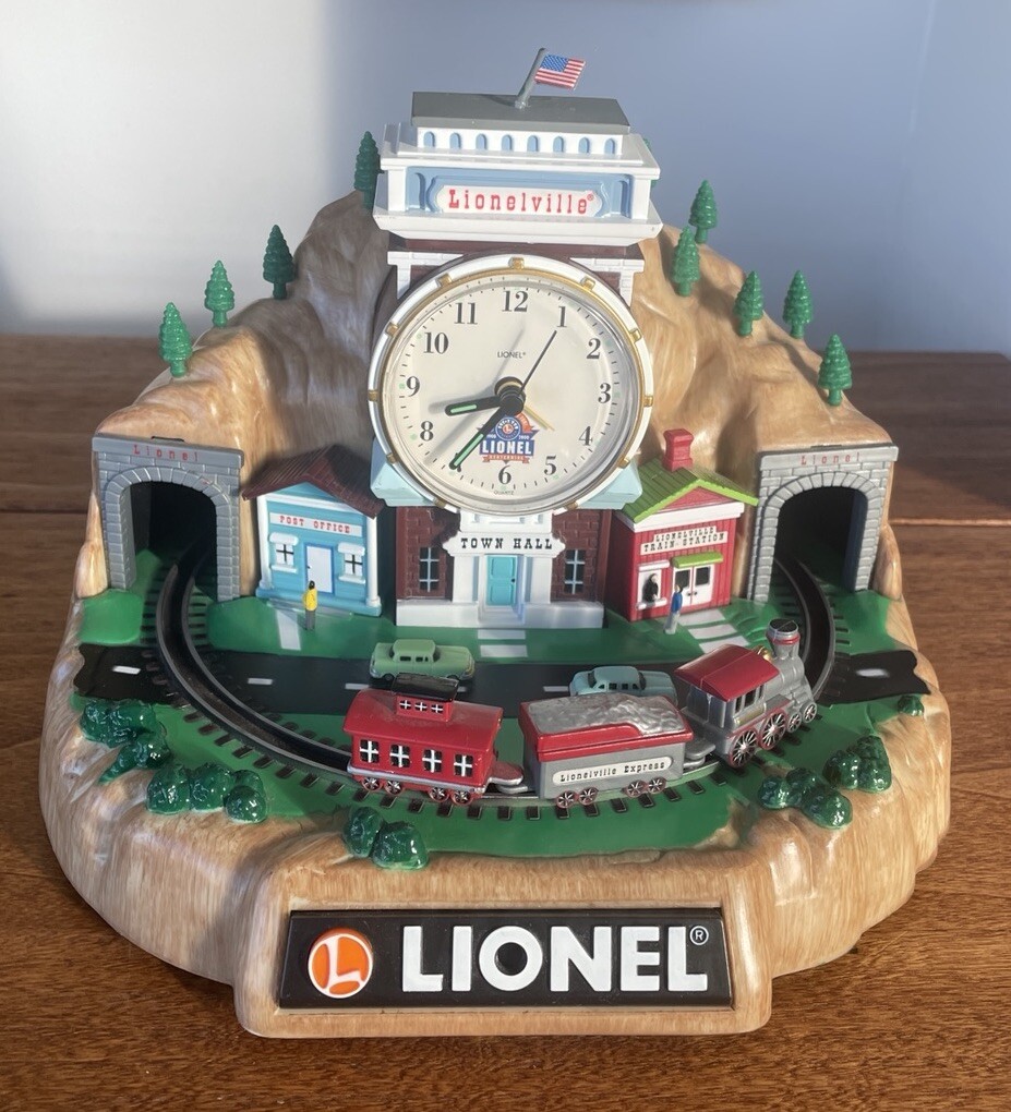 レア』LIONEL TRAINS 100th ALARM CLOCK