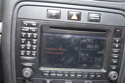 Unité Navigation Porsche PCM2 Pour Cayenne 955 - Fibre Optique 4,5", Pièce D'occasion Opérationnelle