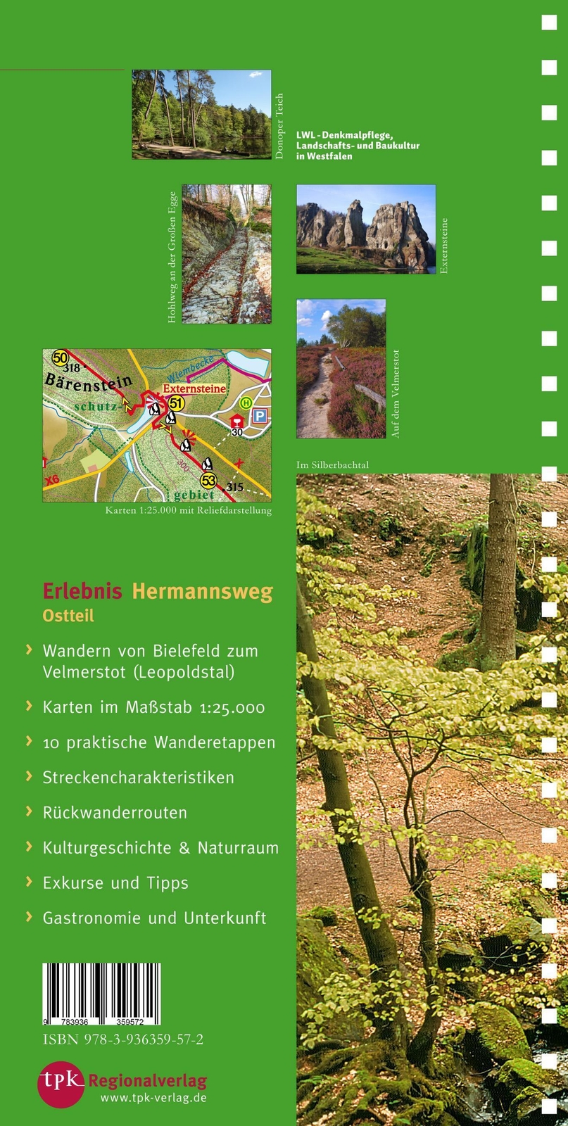Thumbnail - Horst Gerbaulet | Erlebnis Hermannsweg - Ostteil | Taschenbuch |