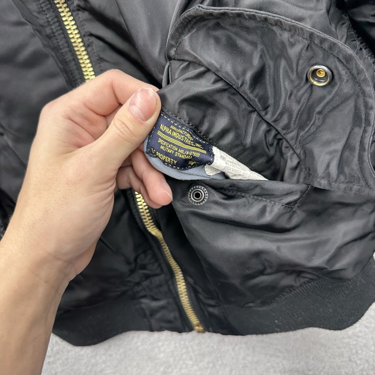 ジャケット・アウター ALPHA / 90's USA MA-1 FLIGHT JACKET s-l400.jpg