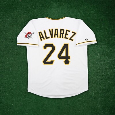 MLBピッツバーグパイレーツ USA製ベースボールシャツ ALVAREZ24 s-l400.jpg