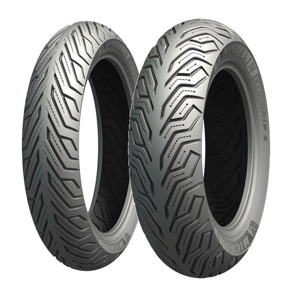 COPPIA GOMME MICHELIN 120/80-12 65S + 110/70-12 47S CITY GRIP 2