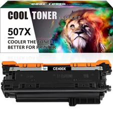1PK Toner Compatible with HP CE400X 507X LaserJet 500 M551dn MFP M570dn M575dn