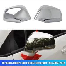 For Buick Encore Opel Vauxhall Mokka X Rearview Side Mirror Cover Wing Cap Trim
