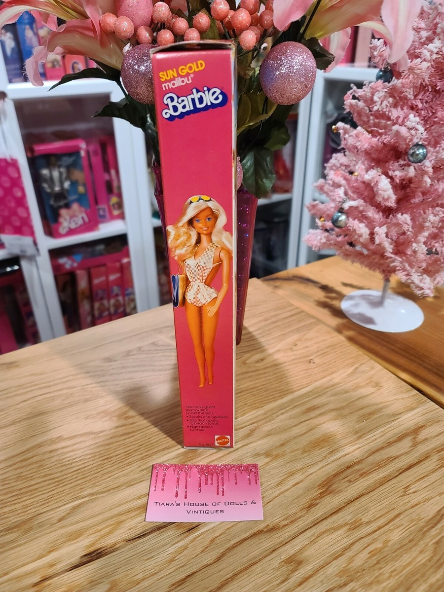 Malibu Barbie ブラジリアン水着 Sunbali Vintage 1978 Sun Lovin' Malibu Barbie Doll #1067 Mattel with