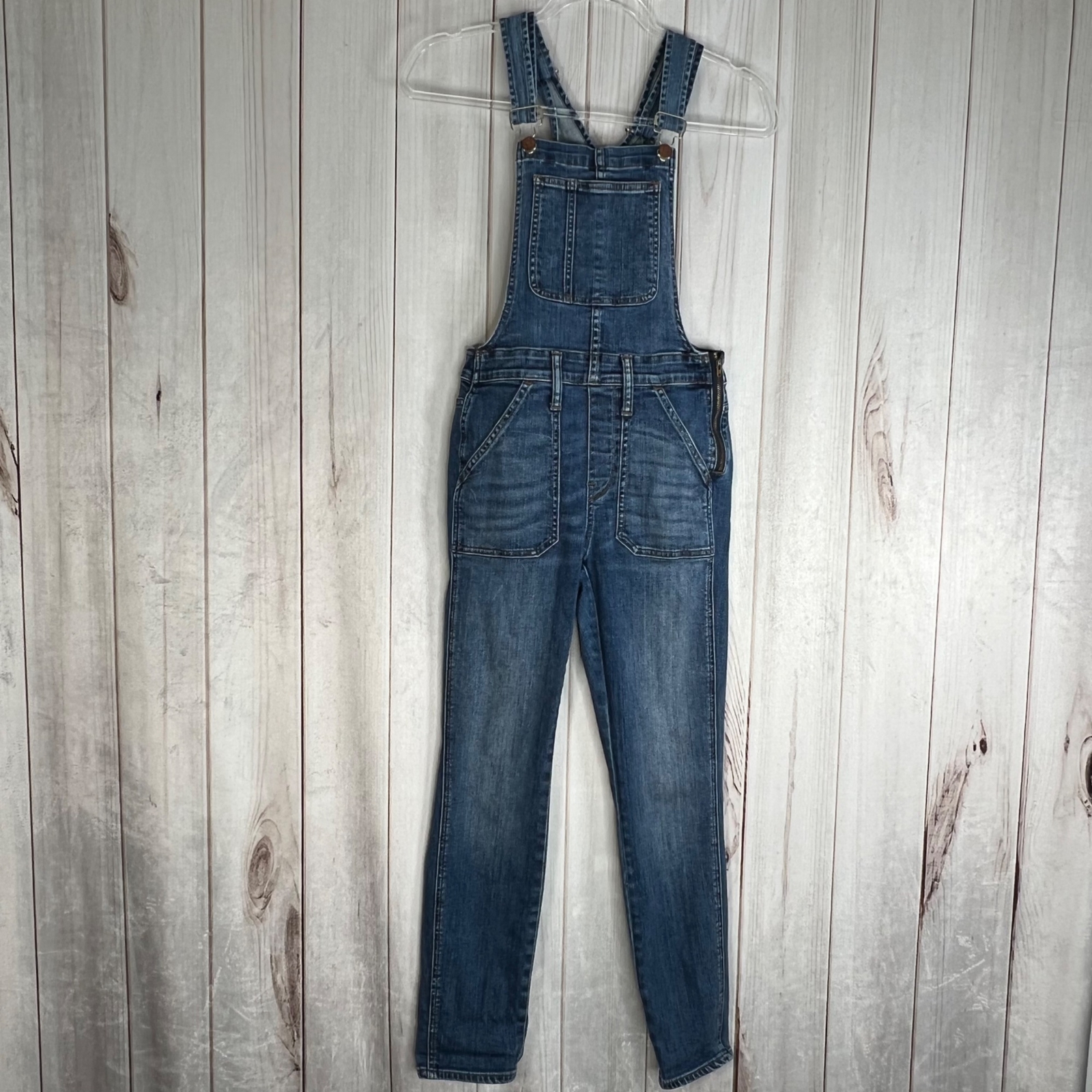 Madewell Skinny Overalls in Cedarburg Size Small