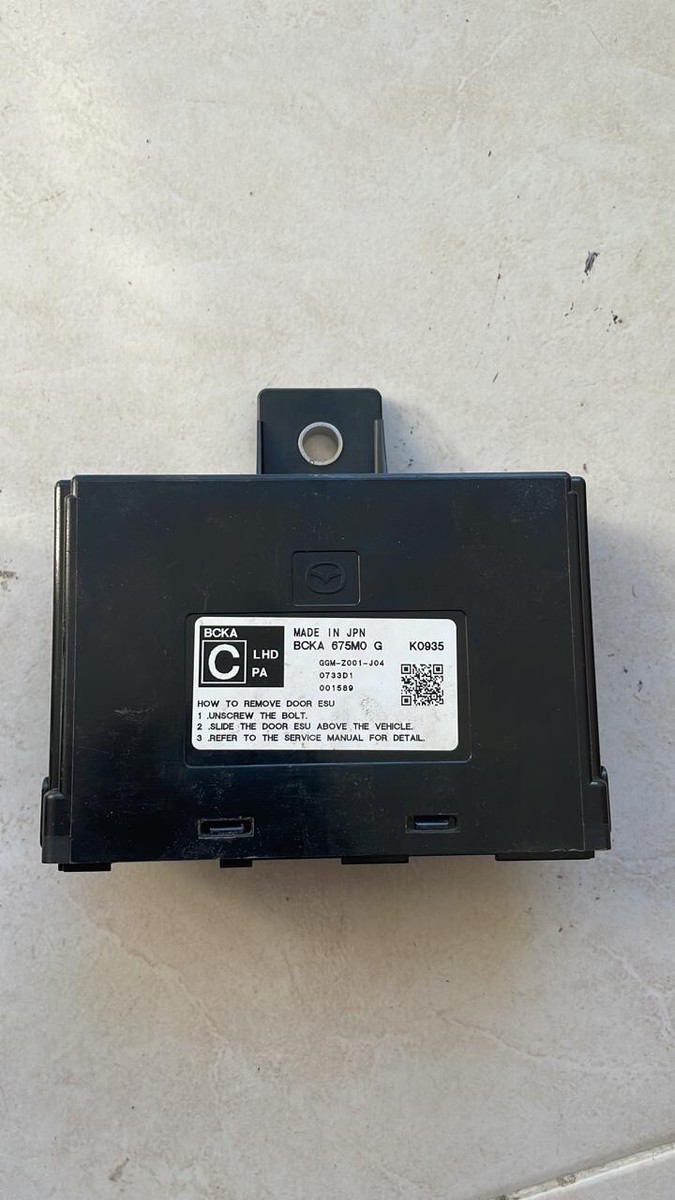 Mazda 3 2020 2023 OEM Passenger Right Door control unit ESU
