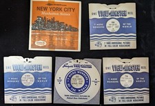 View-Master New York State City 1940s-1960s Howe Caverns World's Fair NYC