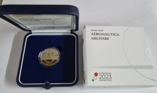 Coincard / 2 Euro Commemorative Coin Italy 2023 Proof / In Case Air Forces / Proof