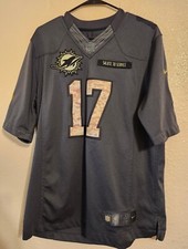 Miami Dolphins NFL NIKE Salute To Service Ryan Tannehill #17 Jersey M Size