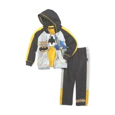 DC Comic Batman Boys 3 Piece Jogging Outfit Size 5 NWT