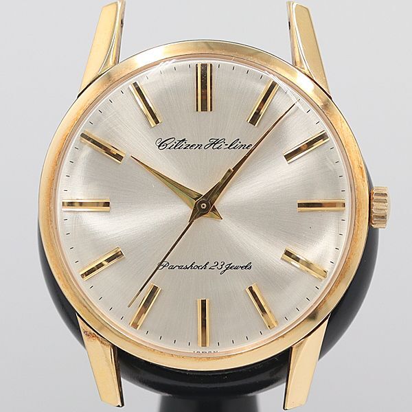 Citizen Highline 25 stones 14K GOLD FILED HL1507081 winding men