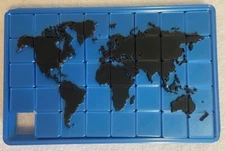 World Map Sliding Puzzle