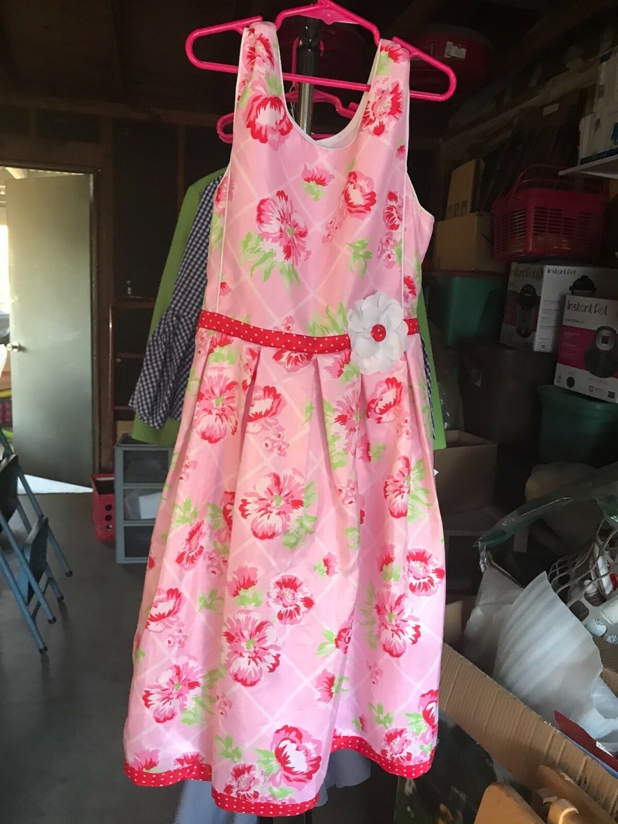 open lace back dress Jona Michelle Fancy lace dress 6 Pink – Sailor Jack Consignment main image 1