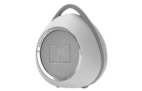 Bluetooth Speaker Monster SuperStar HotShot Portable White/Chrome Sealed & Boxed - Picture 2 of 7