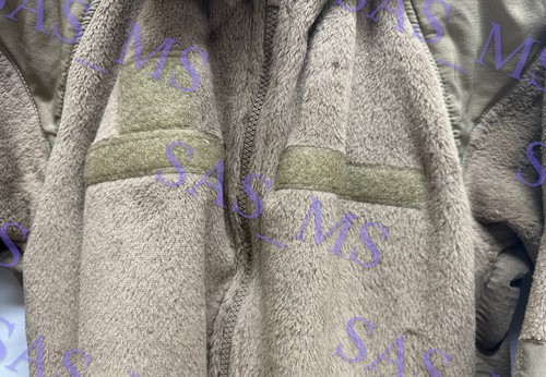 USGI TAN ECWCS GEN III LEVEL 3 FLEECE COLD WEATHER JACKET LARGE REGULAR NWT - Picture 5 of 10