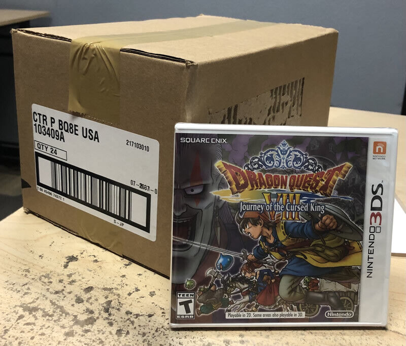 Dragon Quest VIII 8 Journey of the Cursed King - Nintendo 3DS - PAL Version  New