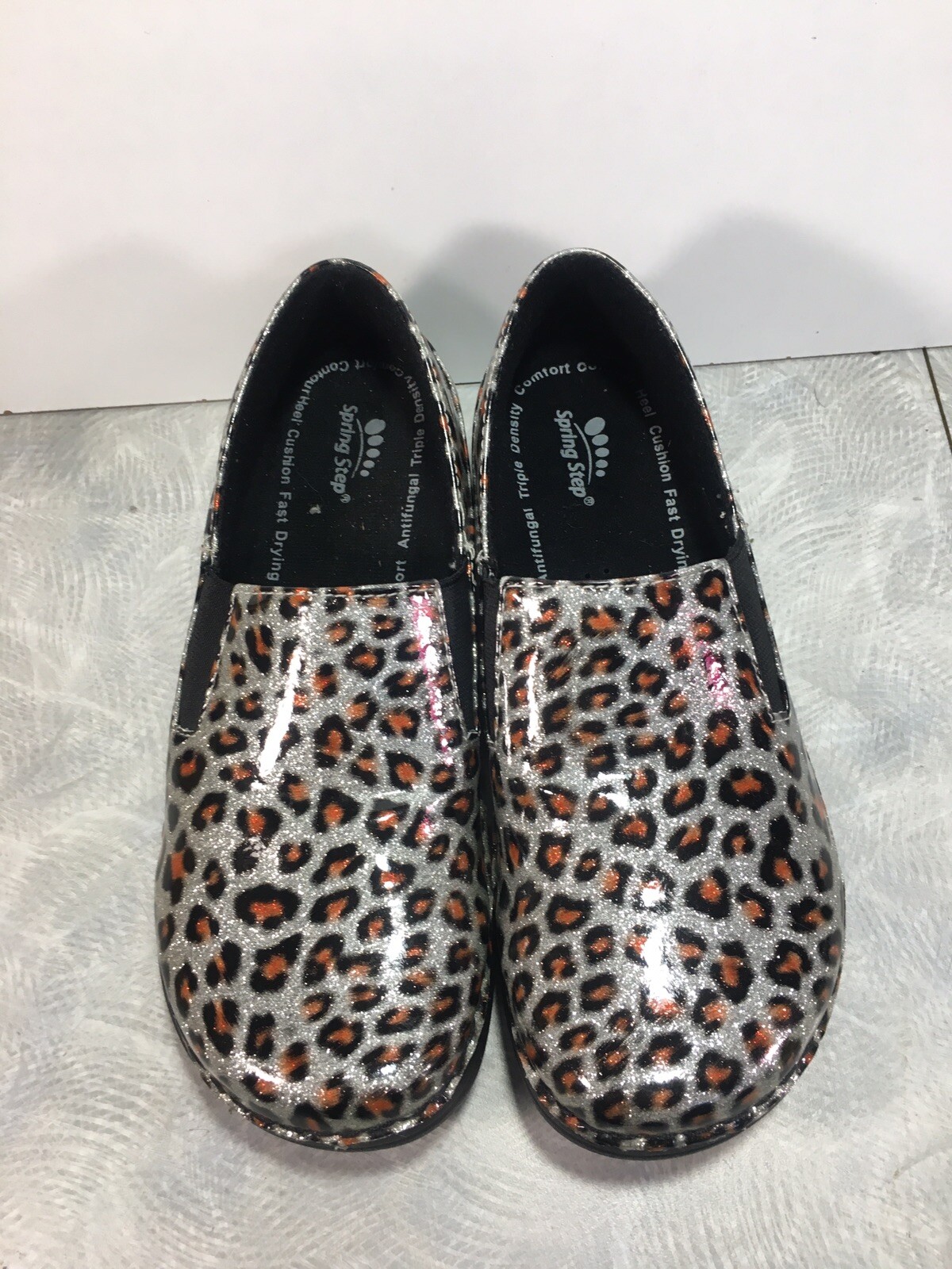 spring step professionals Glitter Leopard Print S… - image 3