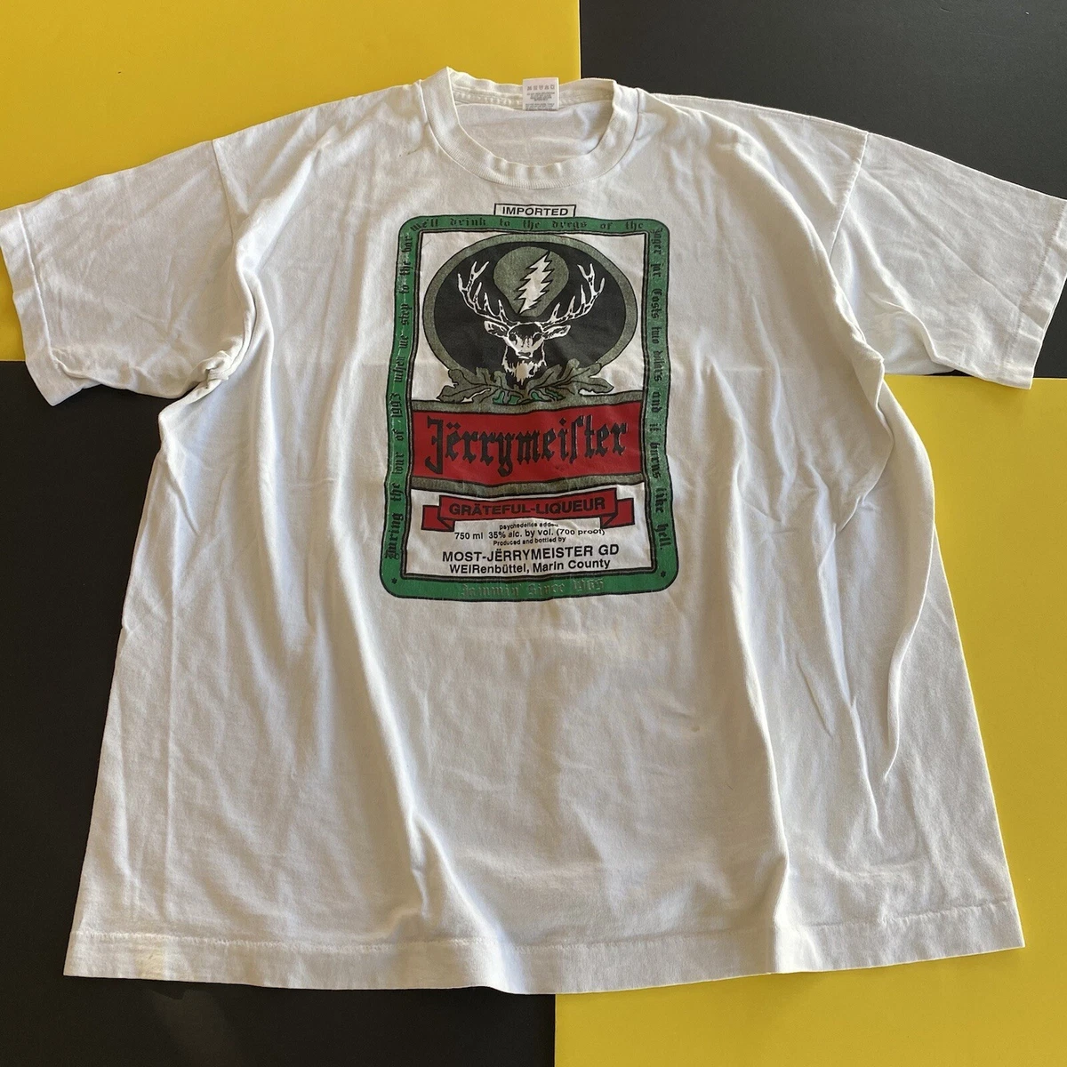 Vintage Grateful Dead jerrymeister shirt Size xl 90s