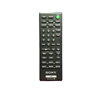 Sony RM-ASU100 Original OEM Remote for CDP-CE500 5-Disc CD Changer Tested