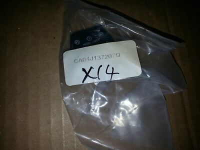 C&K CA04J137207Q Rocker Switch SPST 15A 125V Panel Mount Snap In Industrial