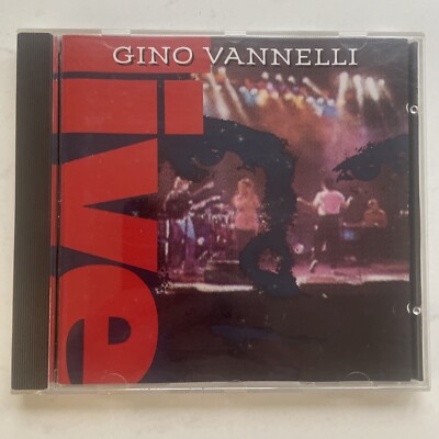 Gino Vannelli : Gino Vanneli Live CD 1991. Selten - Nicht auf Spotify / iTunes.