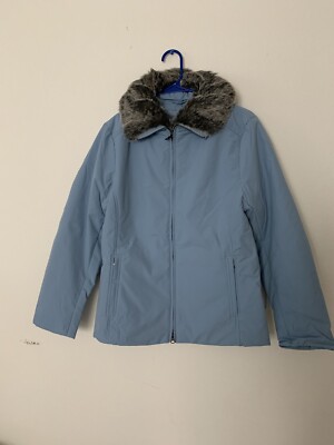 North End Ladies Coat with Faux Fur Collar