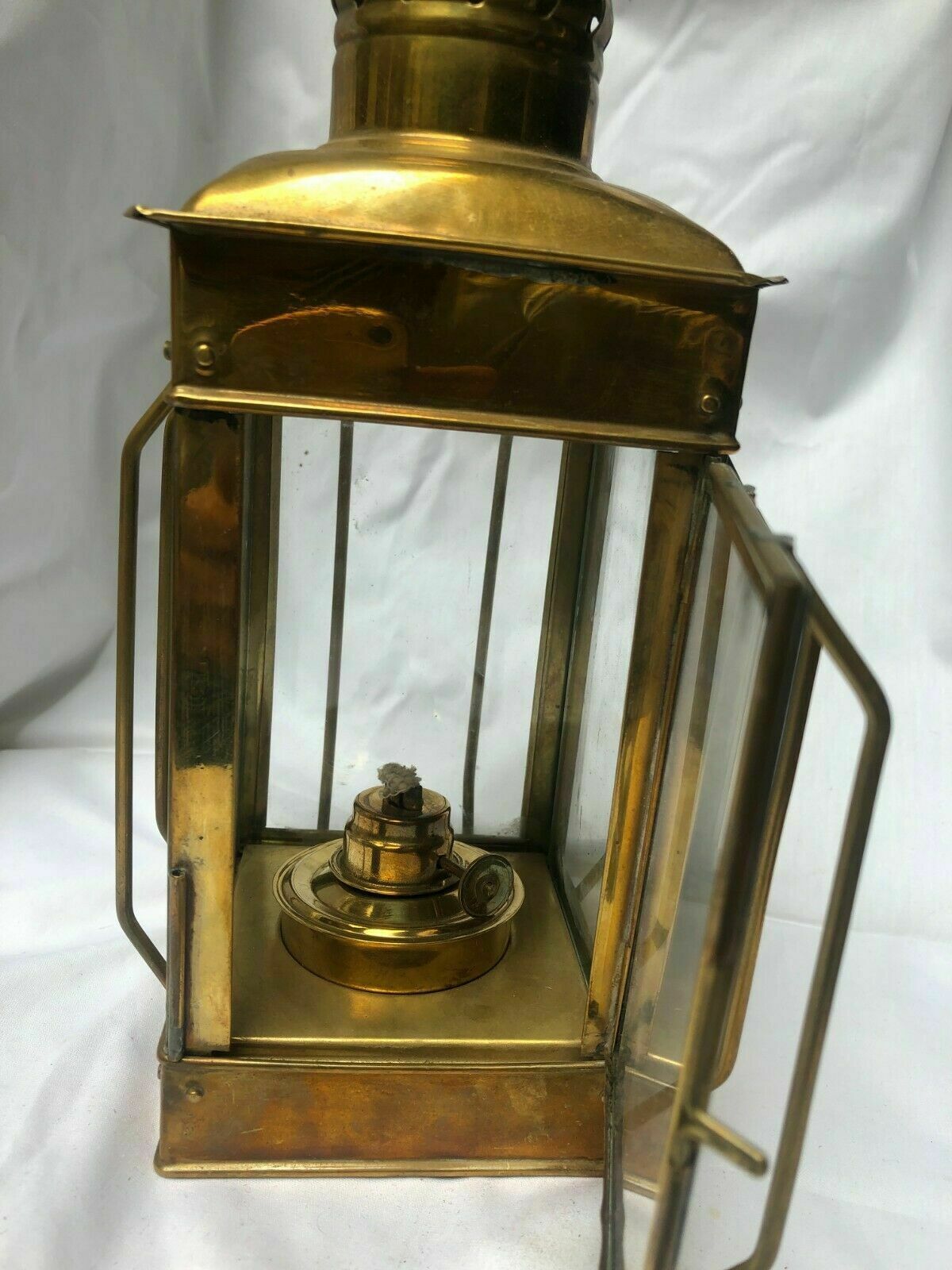 Antique Minor oil lantern Brass Lamp Antique Nautical Vintage Ship Lamp