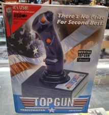 THRUSTMASTER Paramount Top Gun Flight Controller Joystick UNTESTED No Manual/CD