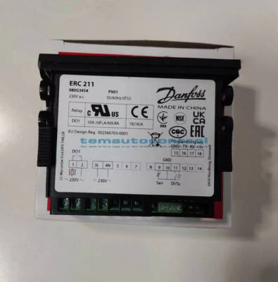 One Danfoss ERC211 080G3454 Electronic Refrigeration Controller New