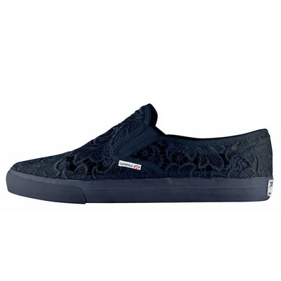 superga macrame slip on