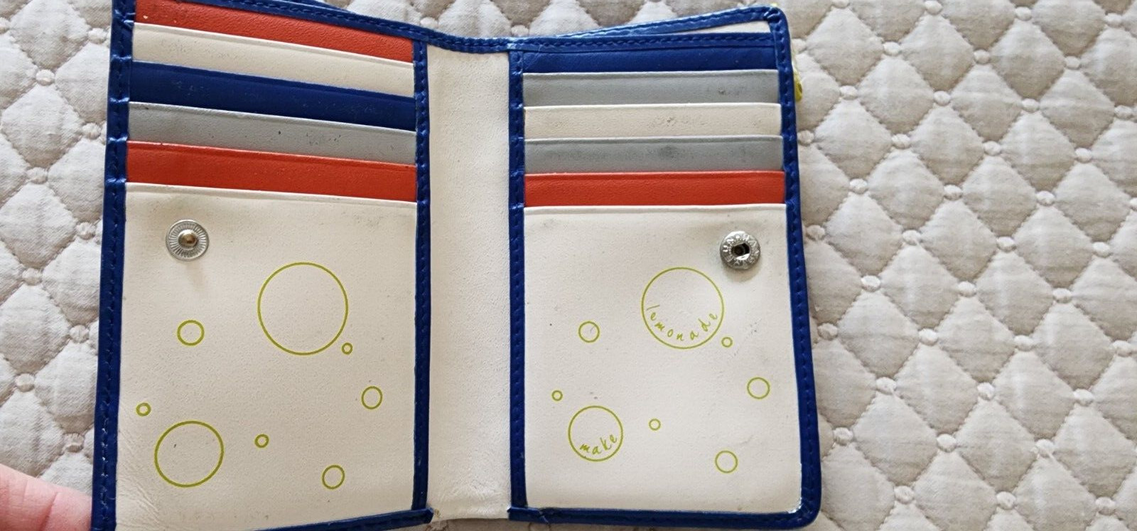 RADLEY LONDON LIFE GIVES YOU LEMONS BLUE MEDIUM BIFOL… Gem