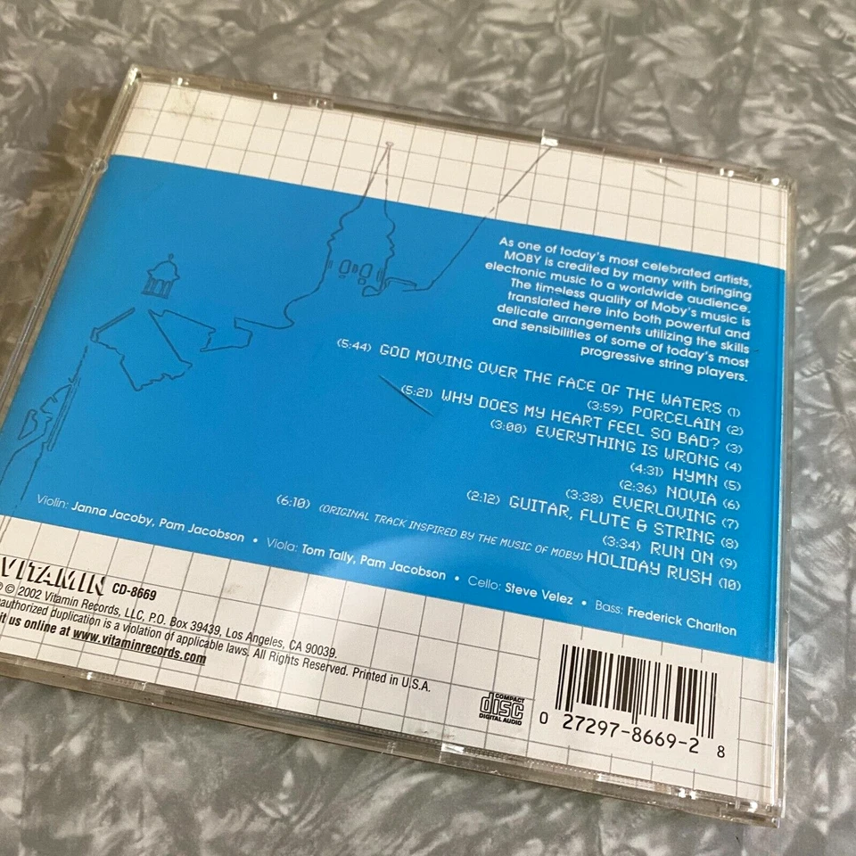 The String Quartet Tribute To Moby Vitamin String Quartet 2002 Excellent Disc! - Imagem 4 de 4