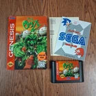The Ooze (Sega Genesis, 1995) w/Cardboard Box & Inserts **NO MANUAL** Tested