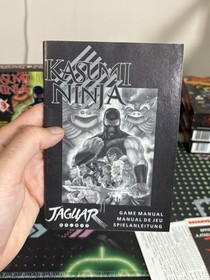 Kasumi Ninja for the Atari Jaguar Complete in Box (CIB)