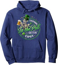 Patrick was A Saint Drinking Humor St. Patrick's Day Unisex Hooded Sweatshirt