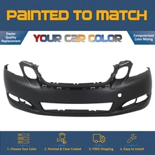 For 2008-2011 LEXUS GS300/350/430/460 Front Bumper w/o Snsr; w/HL washer Painted