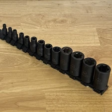 Matco Tools Inverted Impact Torx Socket Set 1/2" 3/8" 1/4" Drives ADV SABCP13XPV