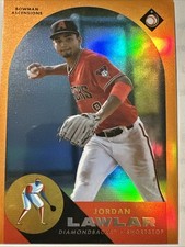 2022 Bowman Chrome Bowman Ascensions Jordan Lawlar #BA-2 Orange Refractor /25 RC
